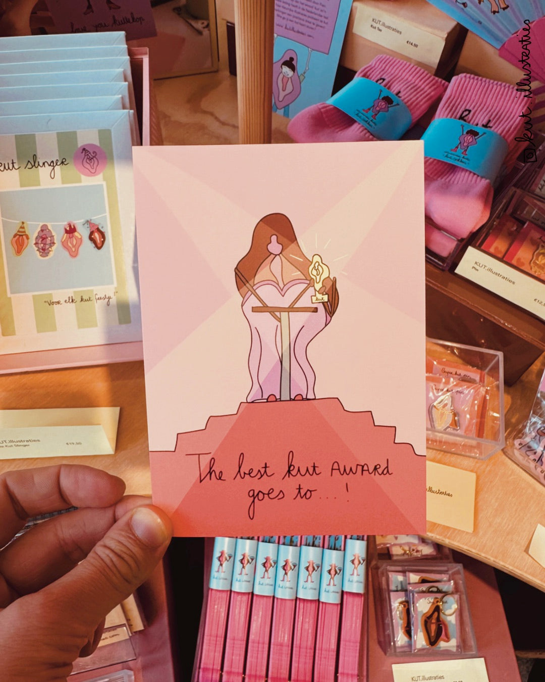 The best kut award goes to...! - A6 kaart