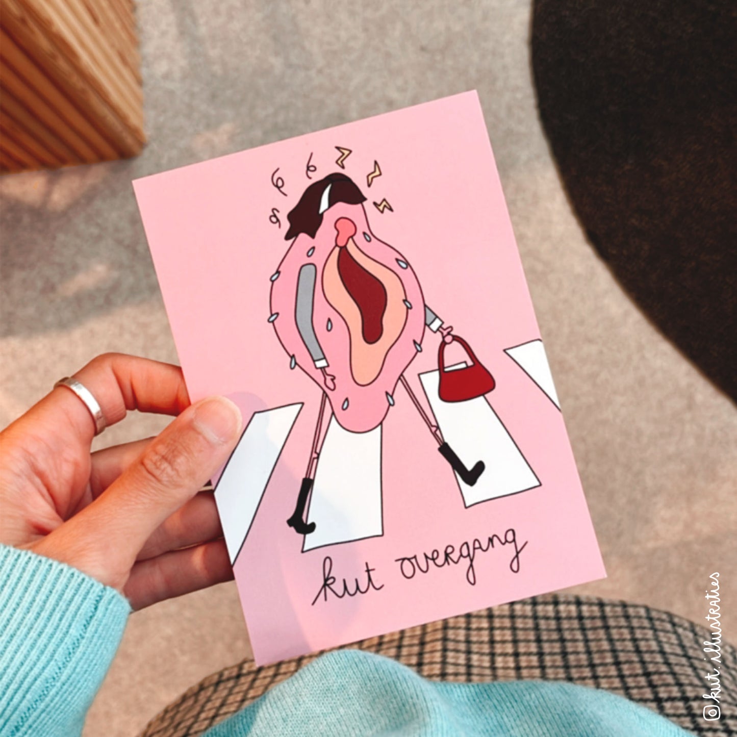 Kut overgang - A6 kaart