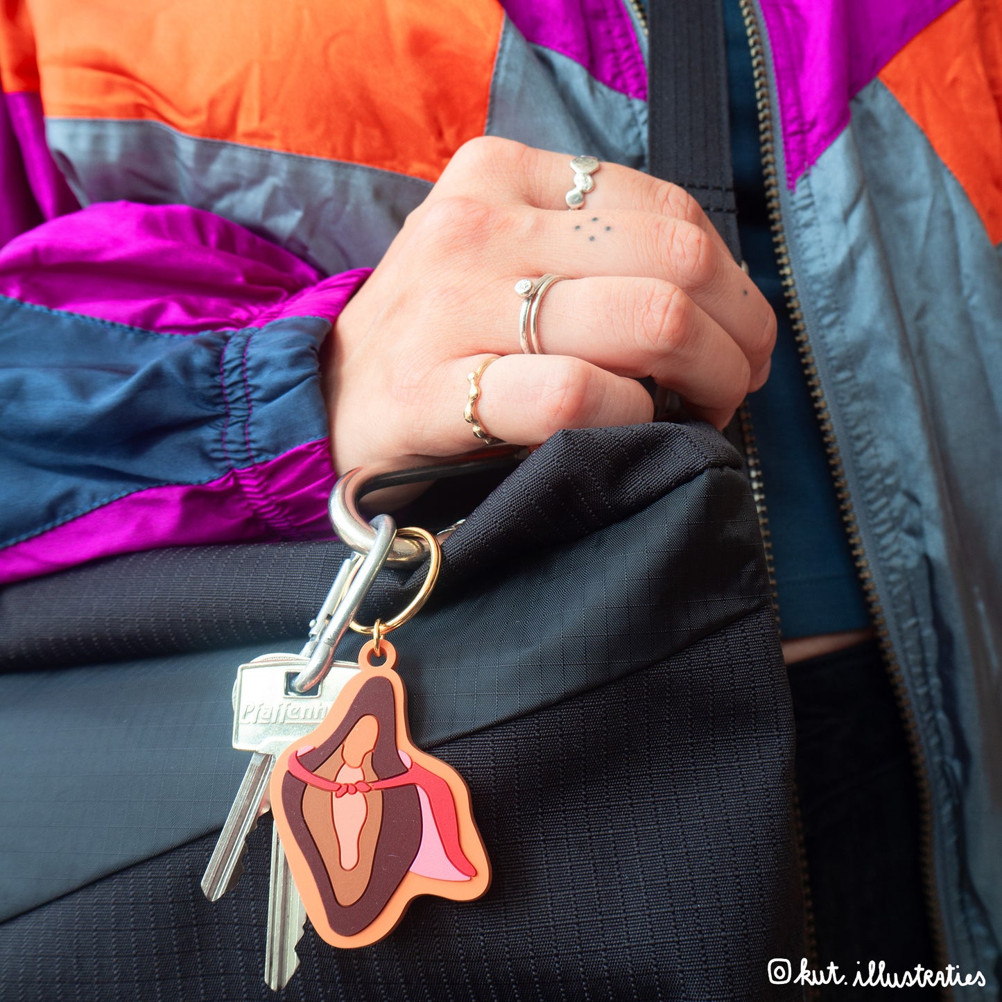 KUT SLEUTELHANGER - Super Kut Oranje