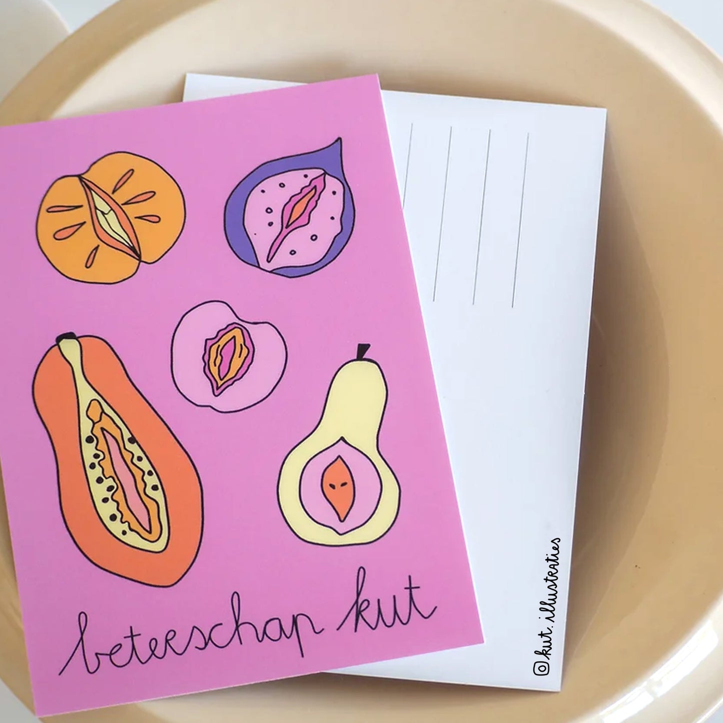 Beterschap Kut - A6 Postkaart