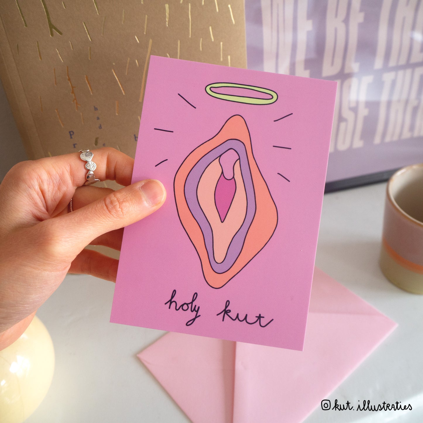 Holy Kut - A6 Postkaart