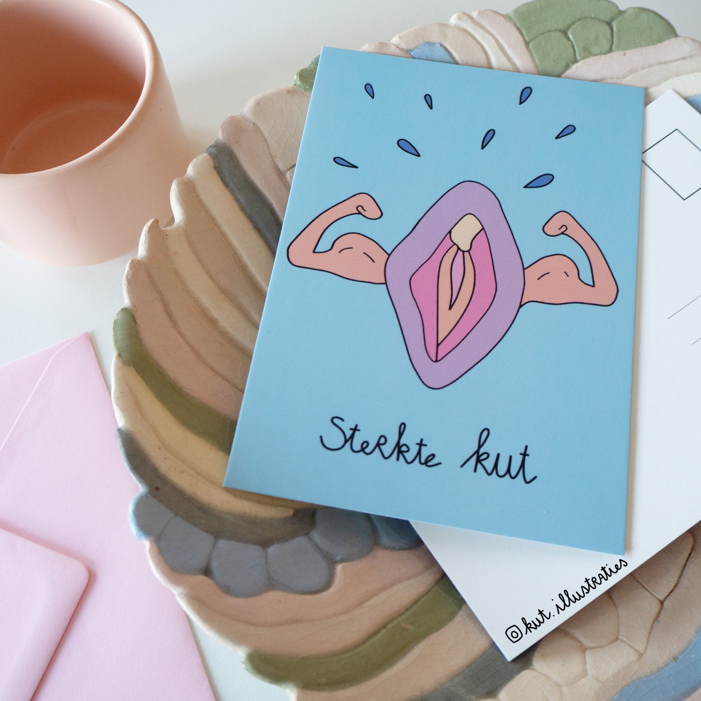 Sterkte Kut - A6 Postkaart