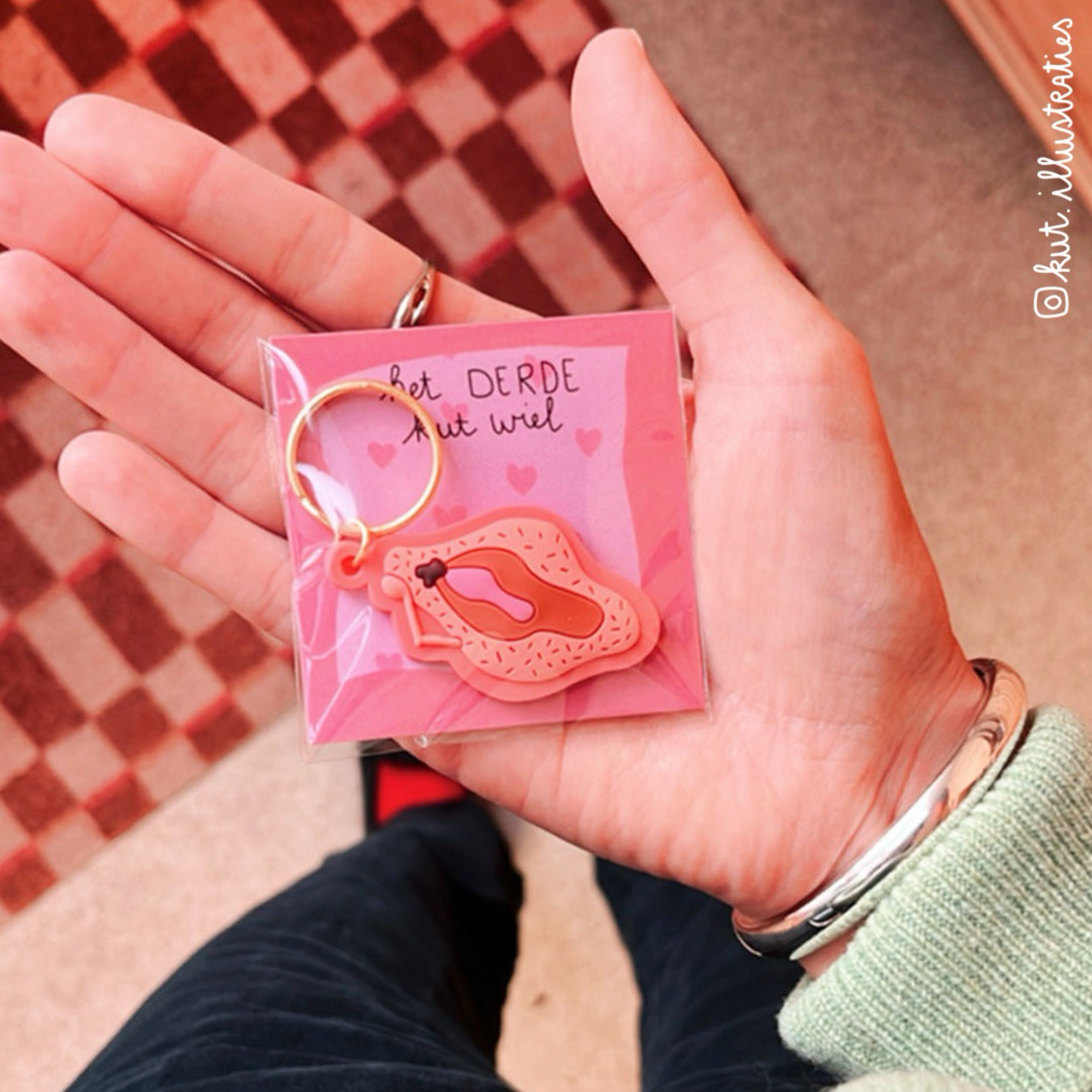 VRIENDSCHAP KUT SLEUTELHANGER - Het Derde Kut Wiel