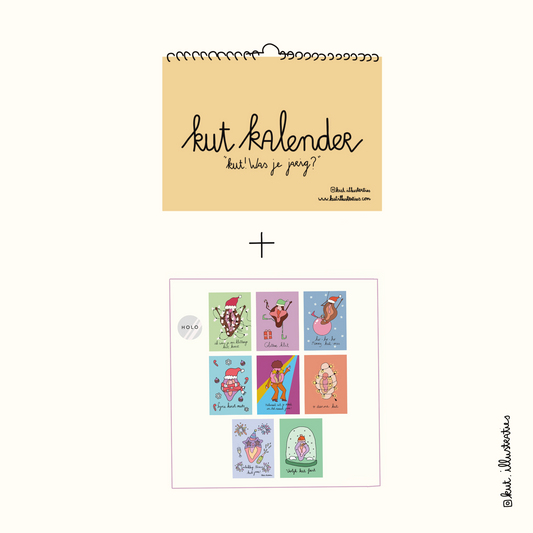 Kalender + KUT kerst set