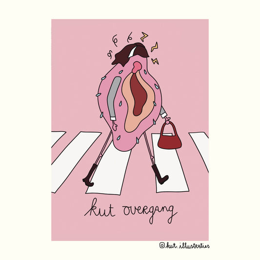 Kut overgang - A6 kaart