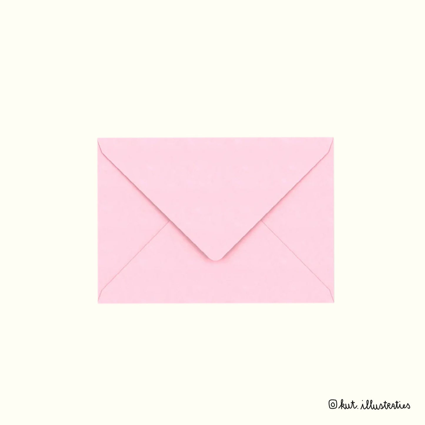 Kut Envelop - roze