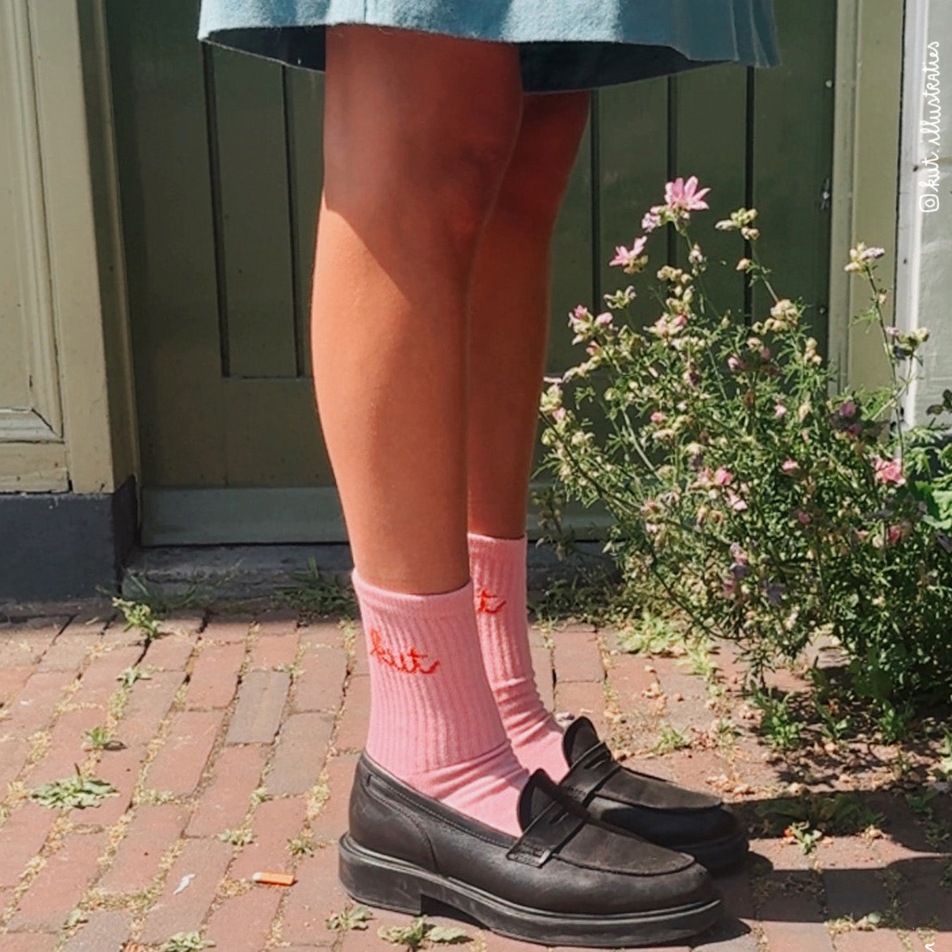 KUT sokken - ROZE